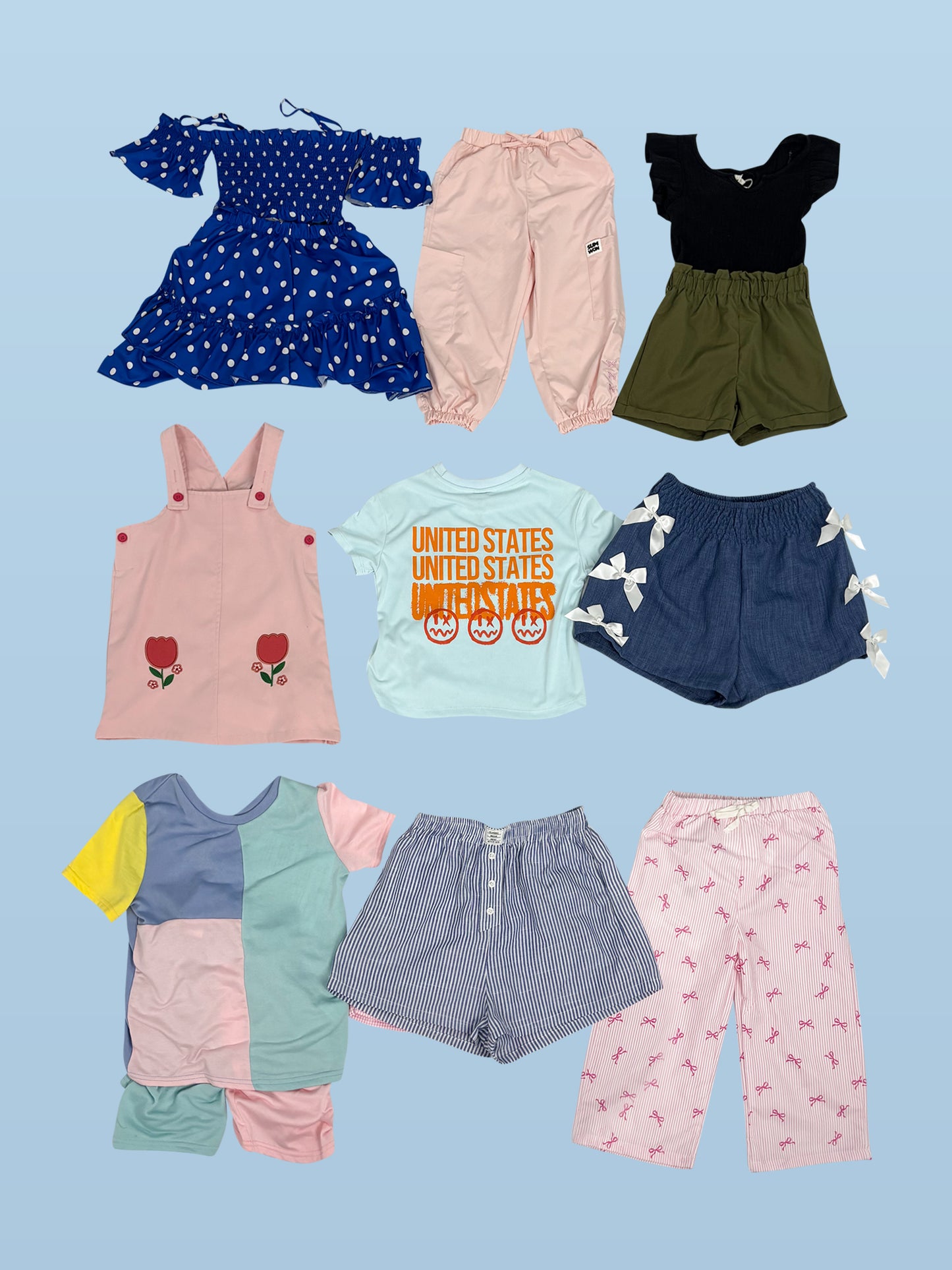 Variedad de Niños-XS/S/M/L/XL(Primavera-Verano)