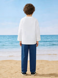 HEX01260401020097-8Y/9Y/10Y/11-12Y（Coleção Primavera-Verão）