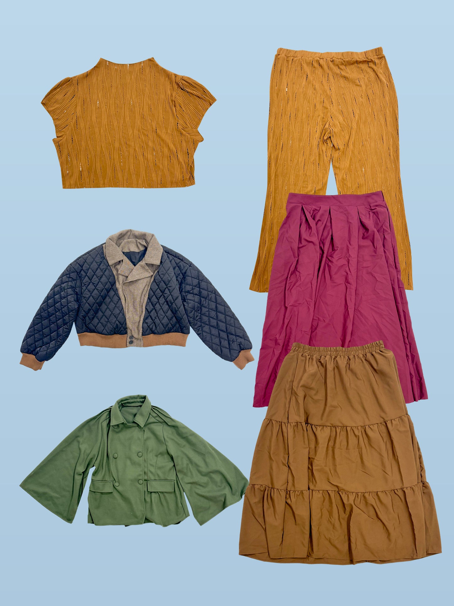 Variedad de Mujer Plus-0XL/1XL/2XL/3XL/4XL