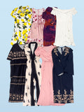 Mixtos de Vestidos-XS/S/M/L/XL(Primavera-Verano)