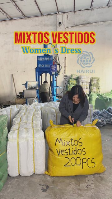 Mixtos de Vestidos-XS/S/M/L/XL(Primavera-Verano)