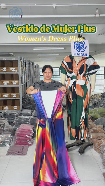 Mixtos de Vestidos-0XL/1XL/2XL/3XL/4XL(Primavera-Verano)